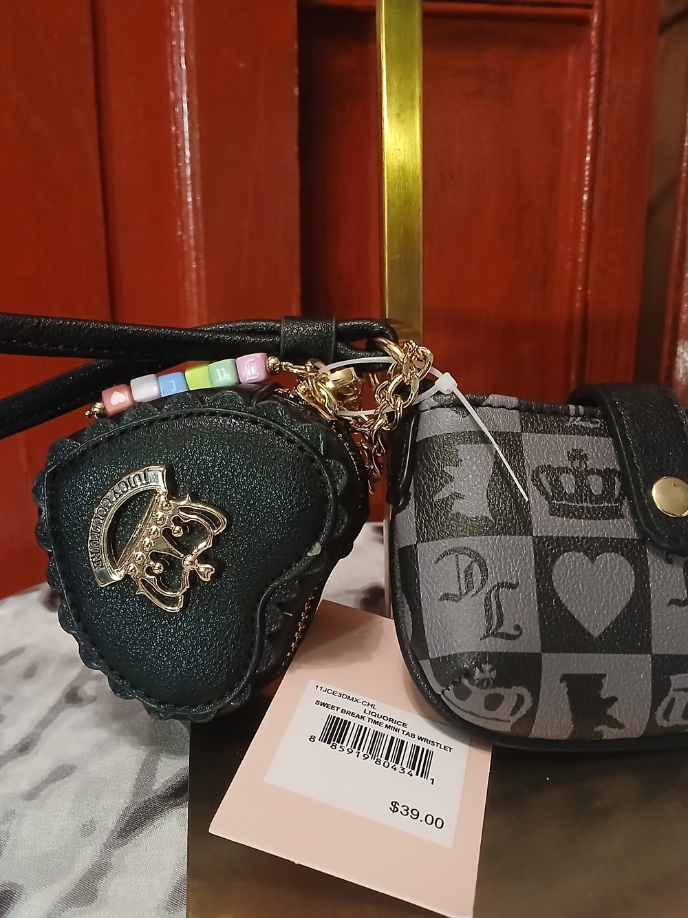Juicy Couture Wristlet And Coin Pouch NWT